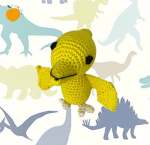 Dino Pterosaurs - Soft Toy Teddy No Hanging Loop