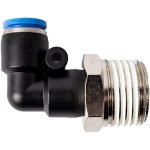 AirCraft Elbow 8MM 1 2" M Pu Hose Fitting