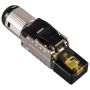 CAT8 RJ45 Ethernet Connector Plug Shielded Modular Network Cable End