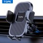 Secure Your Phone In Your Car With Topk Air Vent Car Mount - 360 Rotation & Hook Clip