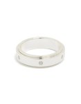 Waterproof Cubic Zirconia Stainless Steel Ring