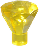 Parts Rock 1 X 1 Jewel 24 Facet 30153 - Trans Yellow