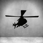 Helicopter - Rust Coat L 1000 X H 550MM