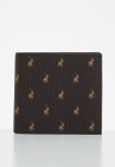 Polo Monogram Billfold With Coin Section - Brown Iconic