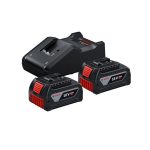 Bosch Charger & 2 Batteries 18V 4.0AH 2X 4.0AH