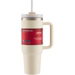 Kambrook Vacuum Mug With Straw Cream 1200ML