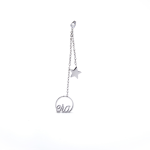 Silver Yoyo Earrings