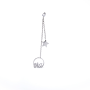 Silver Yoyo Earrings