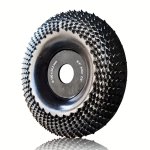 1PC 10.16 Cm Wood Grinder Wheel Disc Wood Shaping Wheel Grinding Wheel Carving Abrasive Disc For Woodworking Sanding Carving Sha