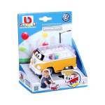Bburago Junior Poppin' Bus - Vw Samba Bus Yellow