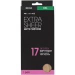 Clicks Extra Sheer Pantihose Beige XXL