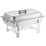 Smte Two Burner Chafing Dish With Double Pan With Keychain