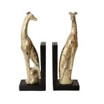 Champagne Dog Bookends 30 X 22CM