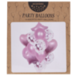 Light Pink Balloon Bouquet 14 Piece