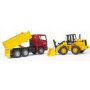 Bruder 1:16 Man TGA Construction Truck with FR 130 Road Loader