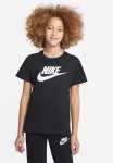 Nike G Nsw Tee Dptl Basic Futura - Black & White