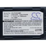 Replacement Battery For Panasonic AG-DVC62 NV-MX500 NV-MX350 NV-GX7 Etc.