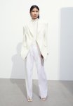 Polo-neck Jumper - White