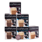 Caffeluxe Dolce Gusto Compatible Coffee Capsules Variety Pack | 60 Pack