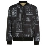 Reversible Maison De Karl Bomber Jacket -twill