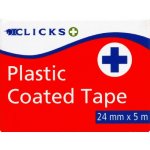 Clicks Plastic Coated Tape 24MM X 5M
