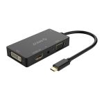 Orico USB Type-c To HDMI DVI VGA 3.5MM Audio Docking Station - Black