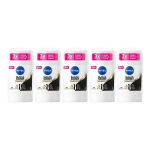 Nivea Black & White Silky Smooth 48H Anti-perspirant Stick -5 X 50ML