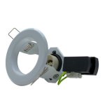 Flash Downlight Straight Fixed GU10 White DL730 WHT
