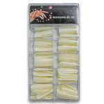 Professional Nail Tips Full Set 100 Pack - Natural