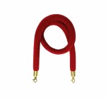 Velvet Stanchion Rope With Gold Clip