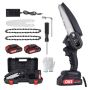 21V 6INCH MINI Electric Chainsaw Cordless Chainsaw