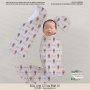Wrap Set / Swaddle Set Beige Lion Sitting Wrap Set