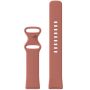 Mdm Silicone Sport Replacement Strap For Fitbit Versa 3 & Sense M/l -peach