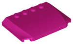 Parts Wedge 4 X 6 X 2 3 Triple Curved 52031 - Magenta