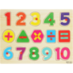 Tots Numeric Wooden Puzzle 18 Months +