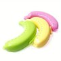 1PC Outdoor Creative Portable Banana Box Banana Storage Box Banana Shape Banana Protective Case