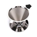 Coffee Accessories Stainless Steel Reusable Coffee Filter 130MMX100MMX88MM