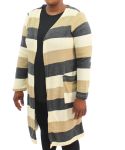 Ladies Stripe Cardigan - 60 Bge chrc