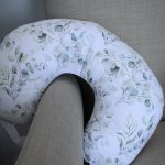 Feeding Pillow Cover Pennygum Eucalyptus Green Set Neutral
