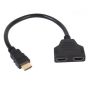 HDMI 1X2 Splitter 0.3M Compatible With Xbox PS3 PS4 PC Laptop Hdtv