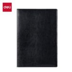 Deli Leather Cover 5 Pack Flexi Notebook Pack 80 Sheets A5 Black