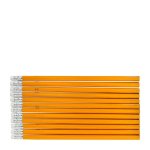 Yellow Barrel Rubber-tipped Pencils 12'S Hb Pack Of 12