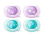 Avent Decorated Soother 0-18M