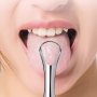 Tongue Scraper Tongue Coating Scraper Fresh Breath For Oral Care Stainless Steel Tongue Cleaners Tongue Cleaning Tools For Adults