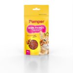 Pampers Pamper Royal Pockets Filled Cat Treats Salmon Flavour 60G