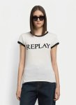 Print Natural White T-Shirt - XL White