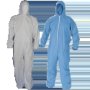 Disposable Coveralls Non Woven 40GSM With Zip & Hood