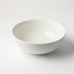 Jenna Clifford - Embossed Lines Salad Bowl 25CM - Cream White