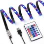 2M Multipurpose USB Powered 60 LED Tv Monitor Light With Remote Control