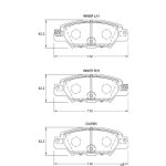 Kbc Brake Pads Rear For Mazda MX5 CX5